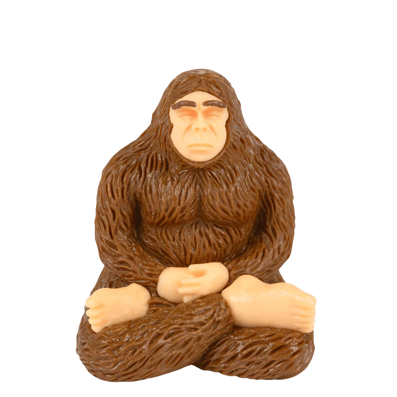 Meditating Bigfoot (Brown)