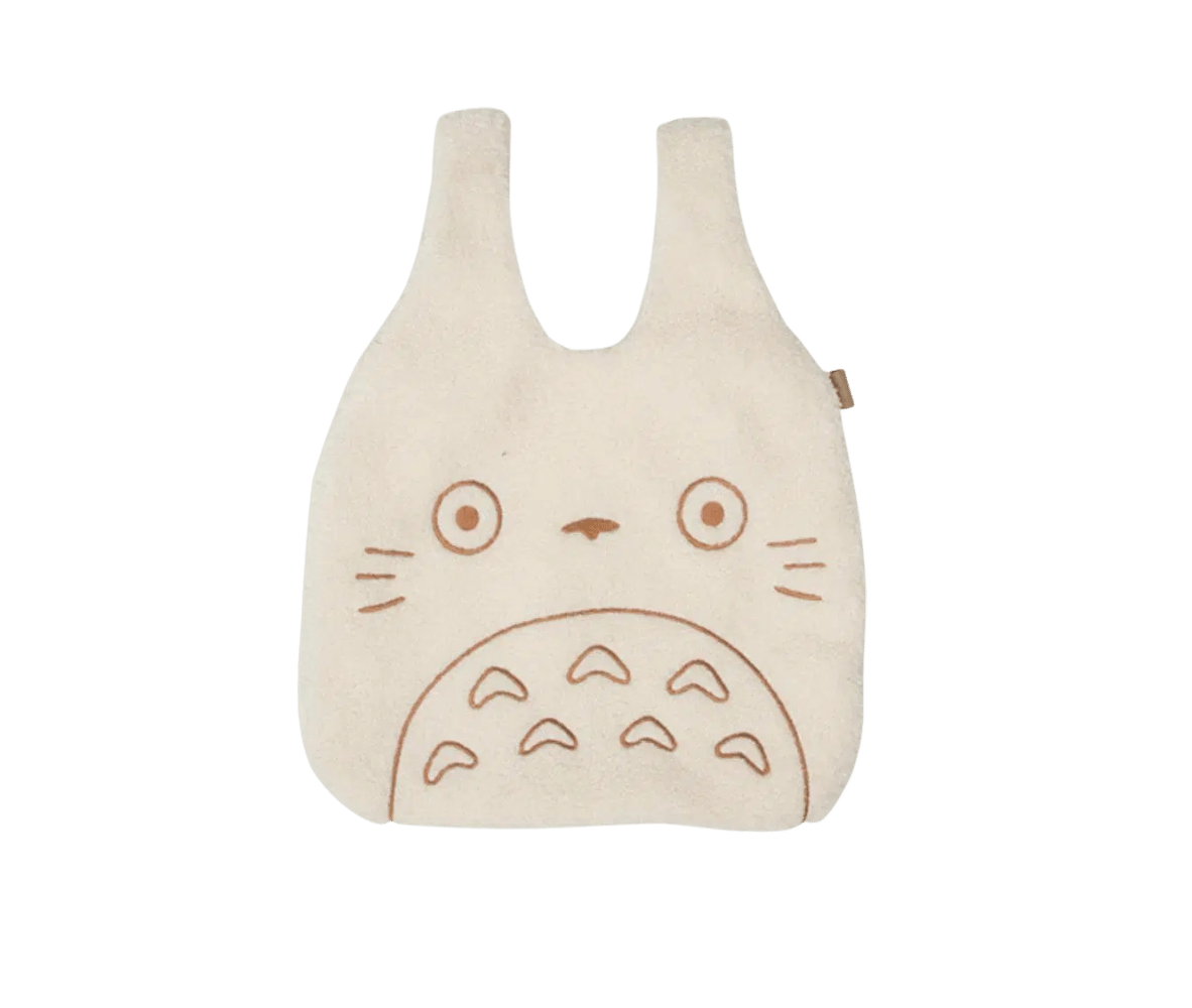 Studio Ghibli My Neighbor Totoro Corduroy Tote Bag Plush Design