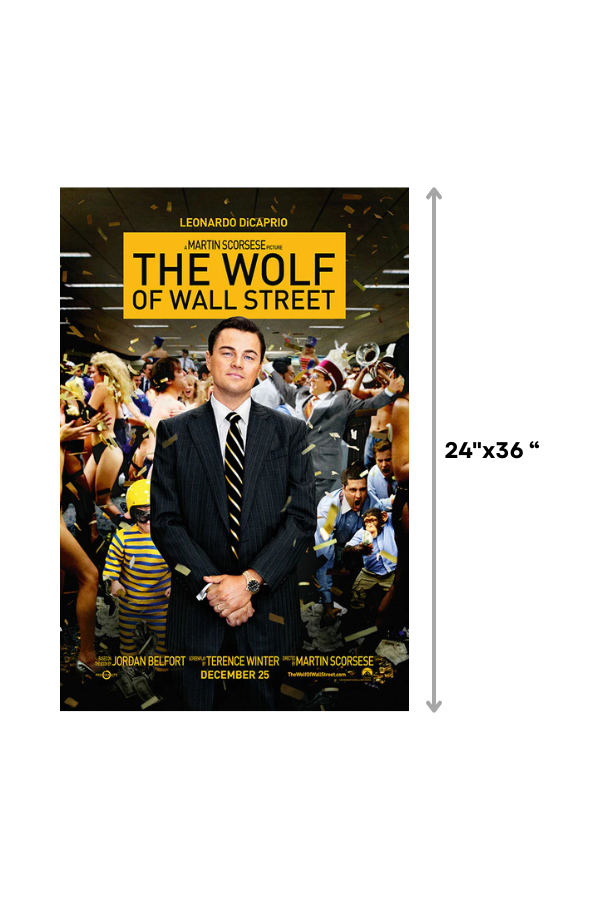 Wolf of Wall Street Movie Poster