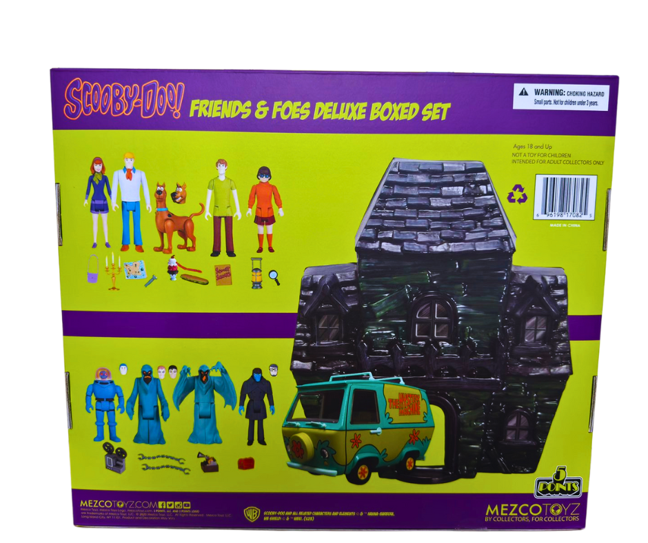 Scooby-Doo Friends & Foes Deluxe Boxed Set - Mezco Toys