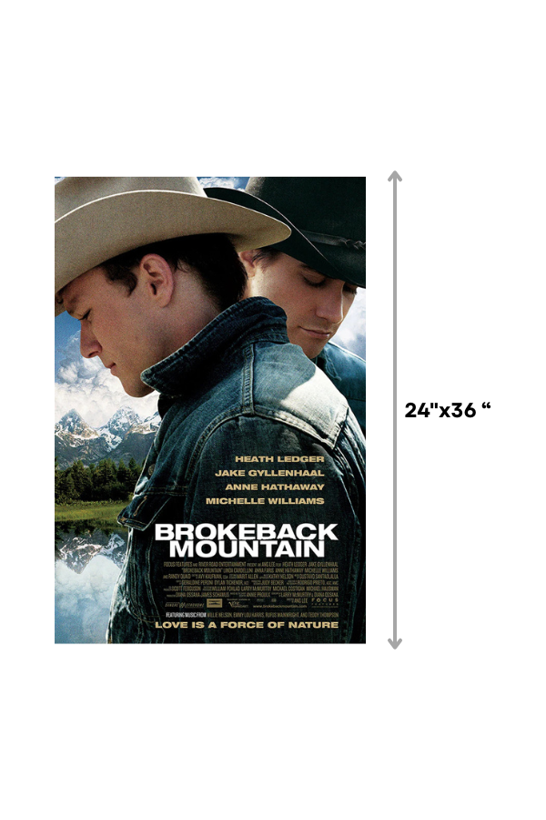 Brokeback Mountain Movie Poster