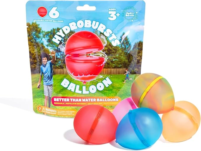 Hydroburst 6-pack Reusable Balloons