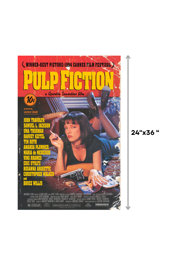 Pulp Fiction Movie Poster
