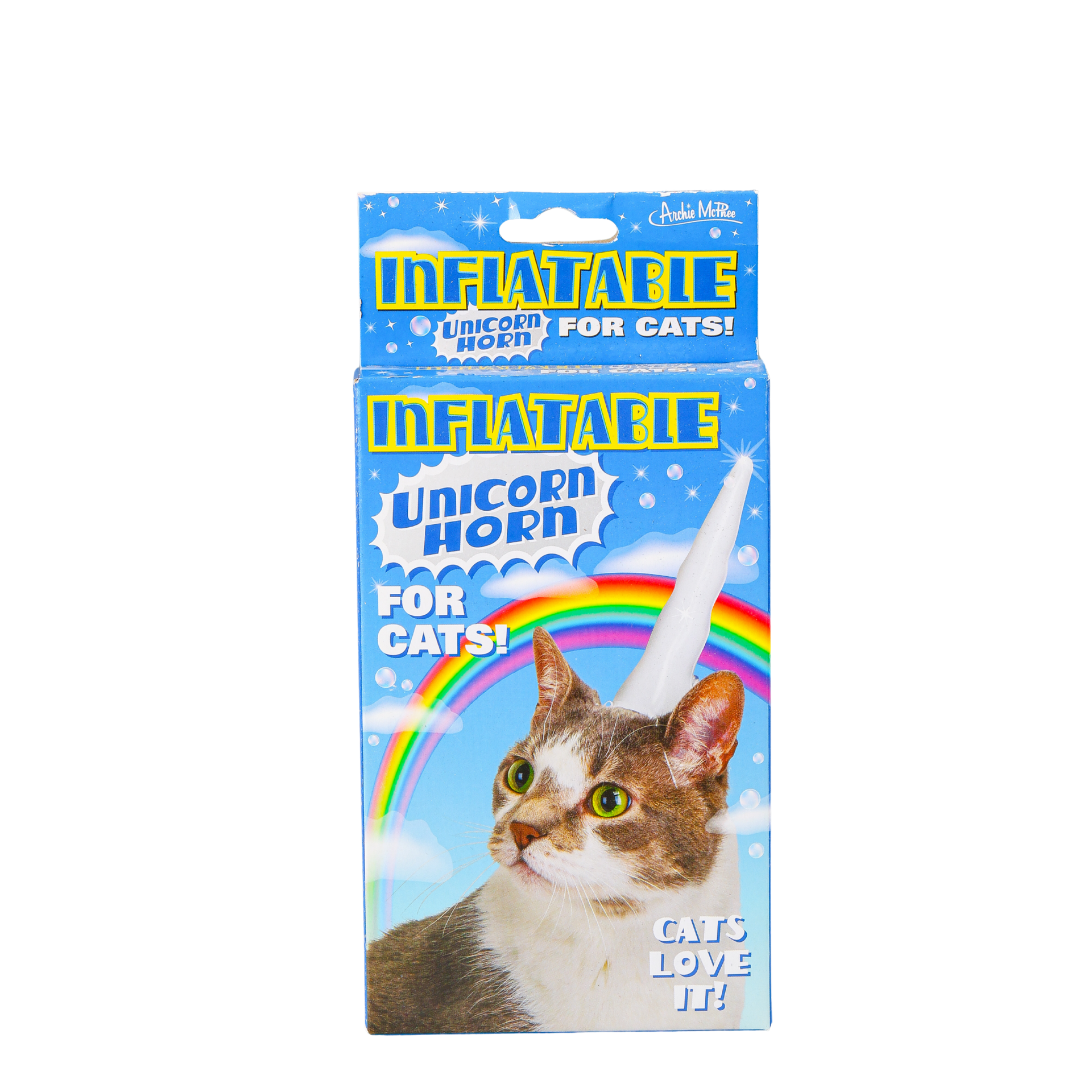 Inflatable Unicorn Horn for Cats