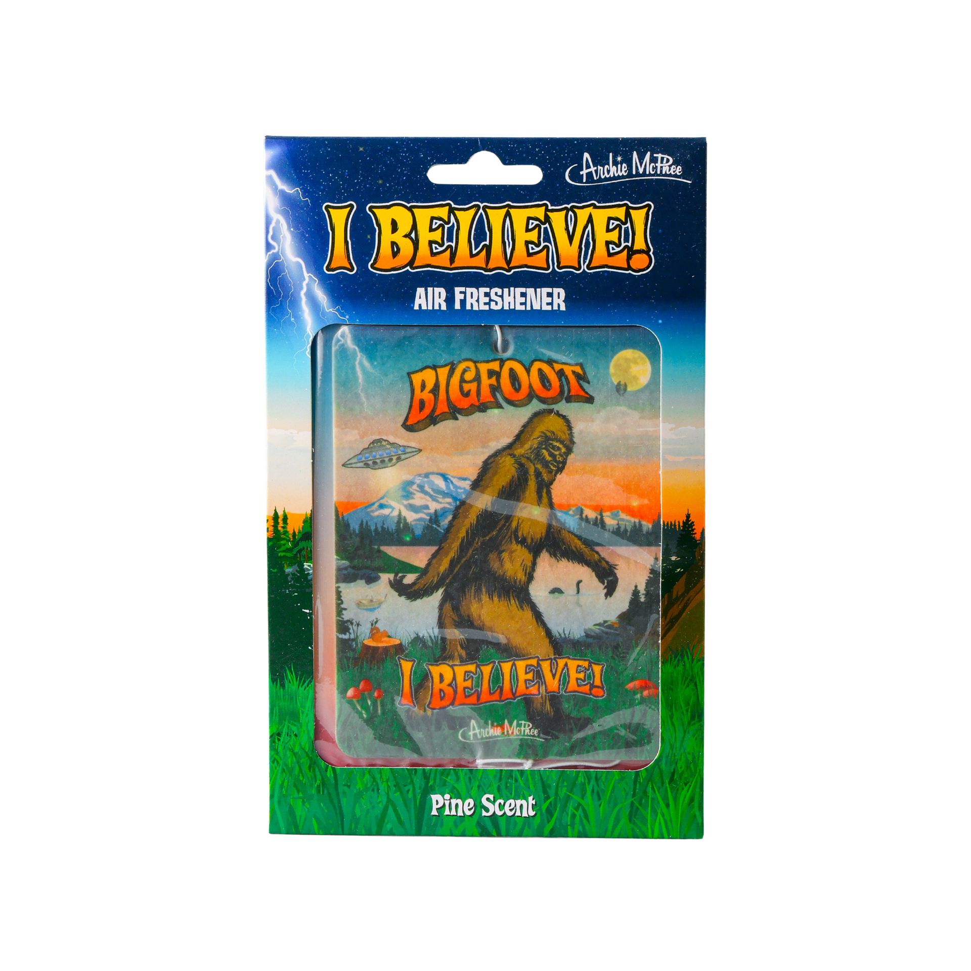 I Believe in Bigfoot Air Freshener
