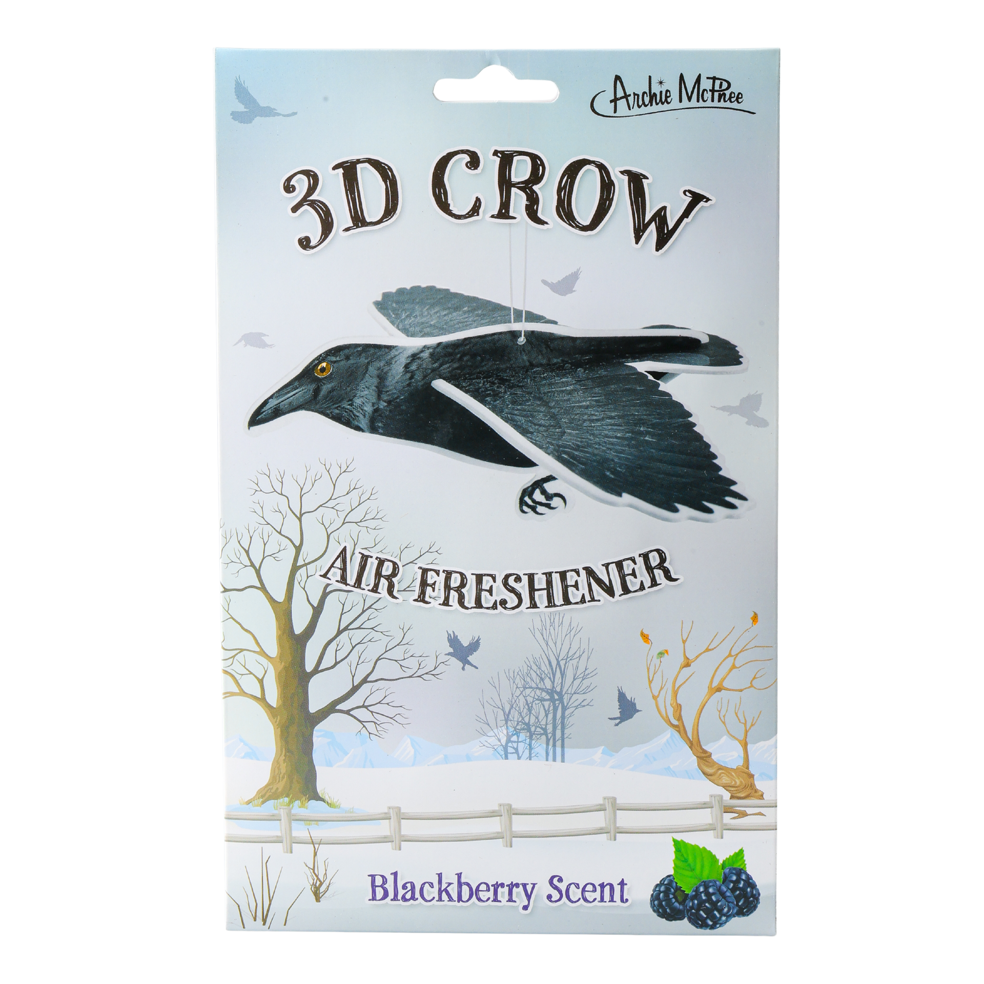 3D Crow Air Freshener