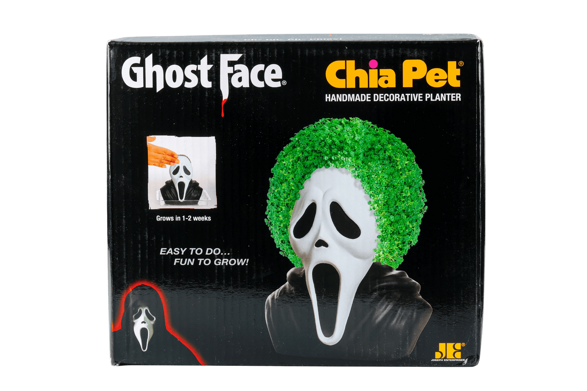 Chia Pet – Ghost Face Decorative Planter