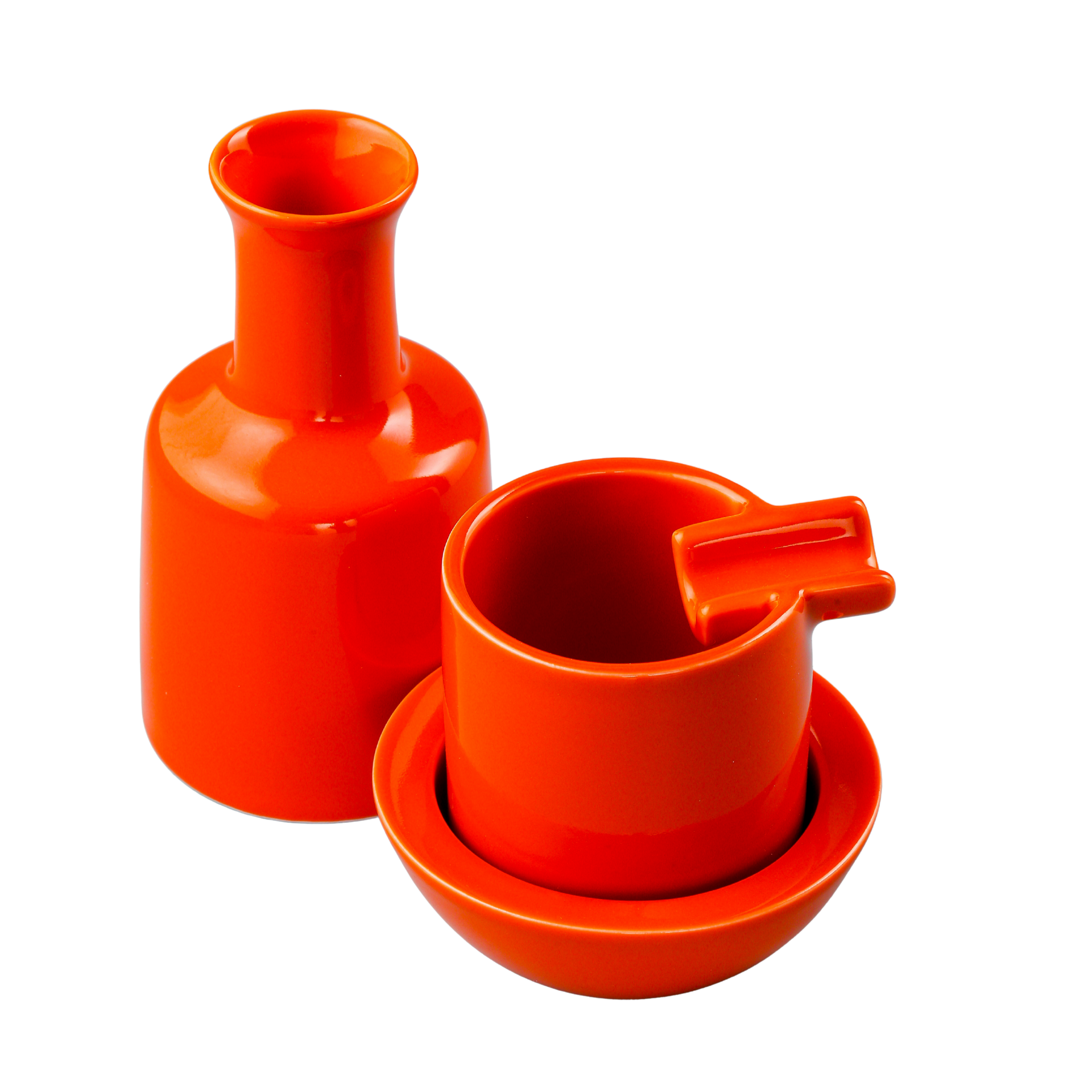 HOUSEPLANT Ashtray Set by Seth (Tangerine)