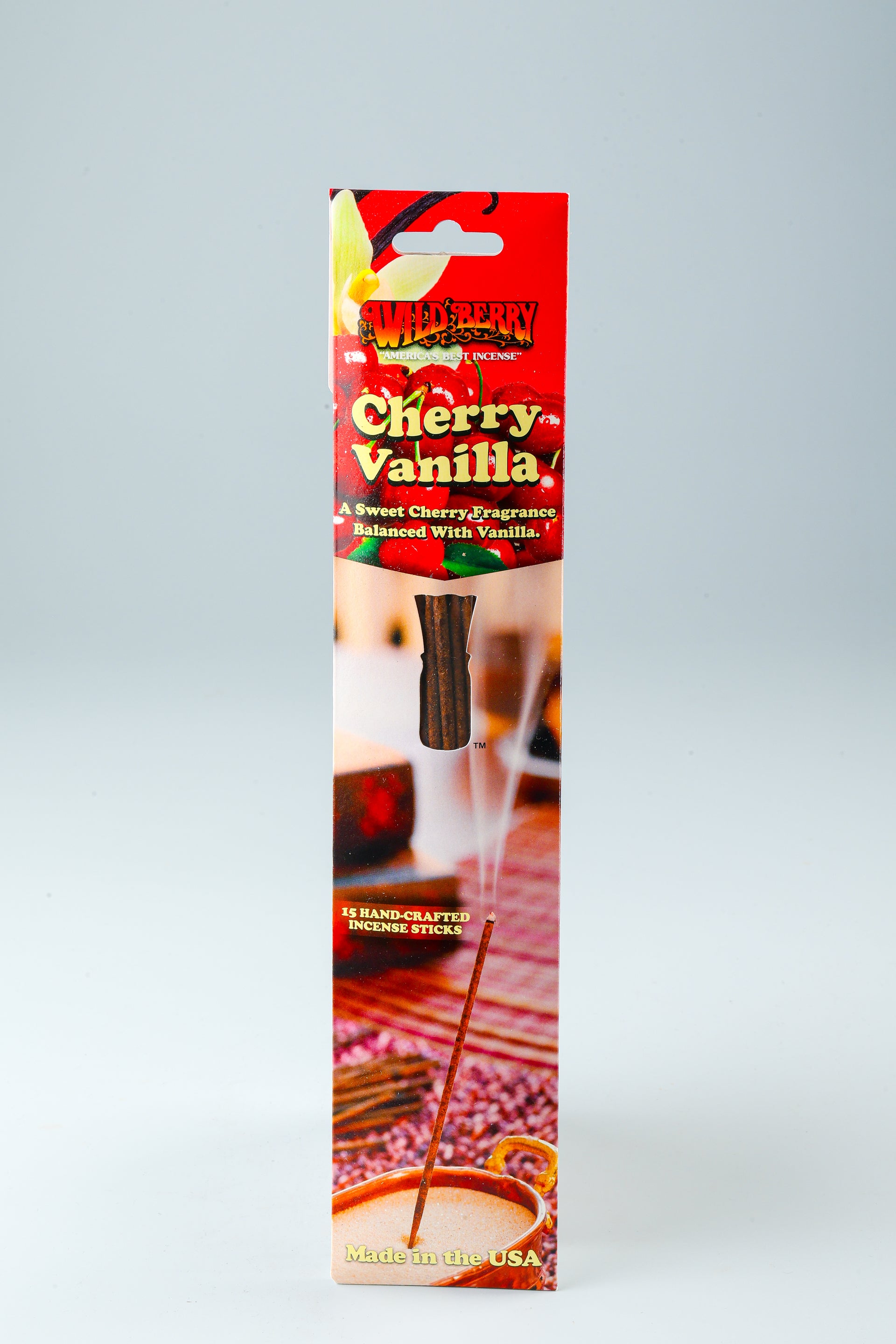 Wild Berry Incense Cherry Vanilla Package