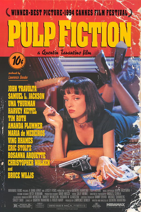 Pulp Fiction Movie Poster
