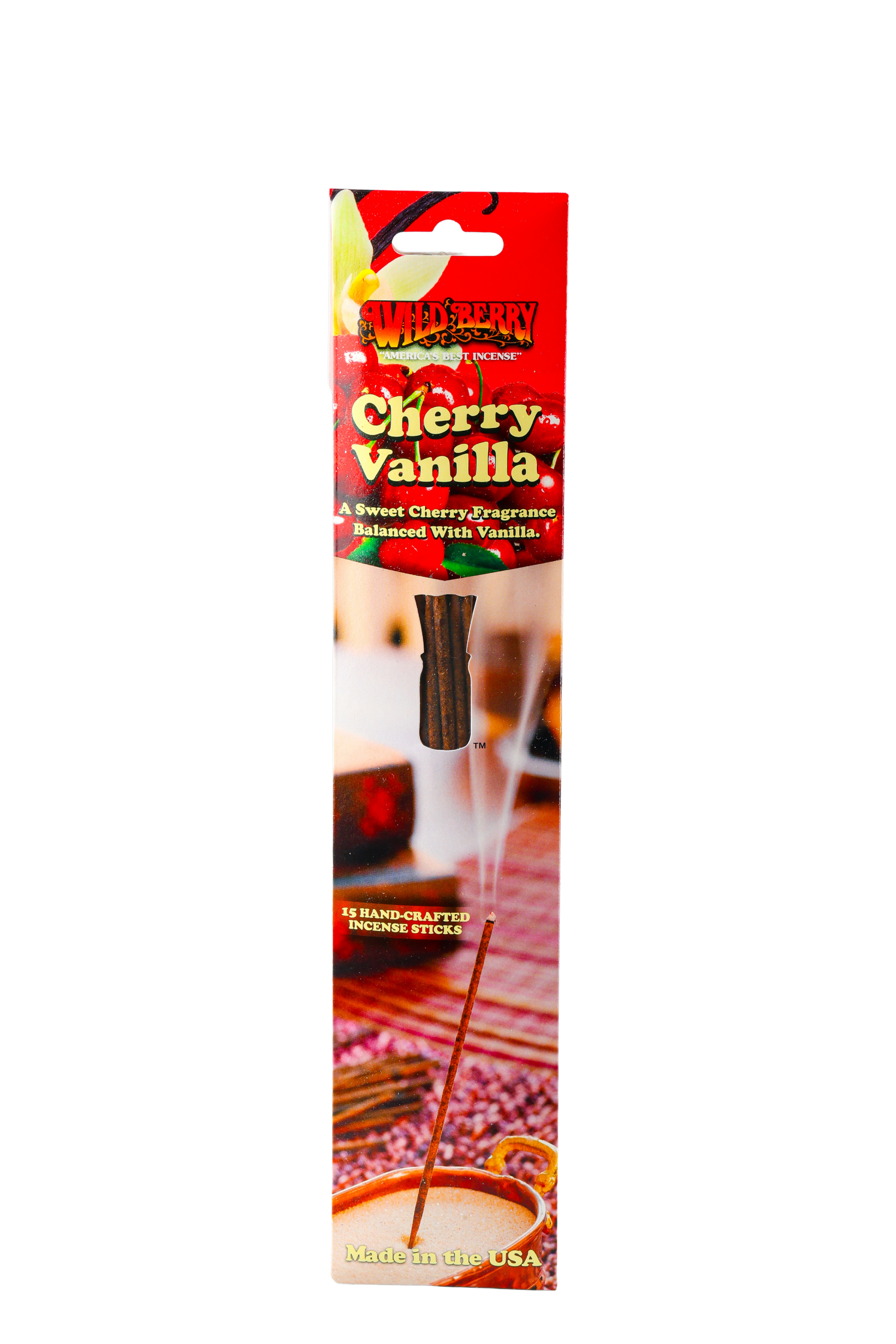 Wild Berry Incense Cherry Vanilla Package