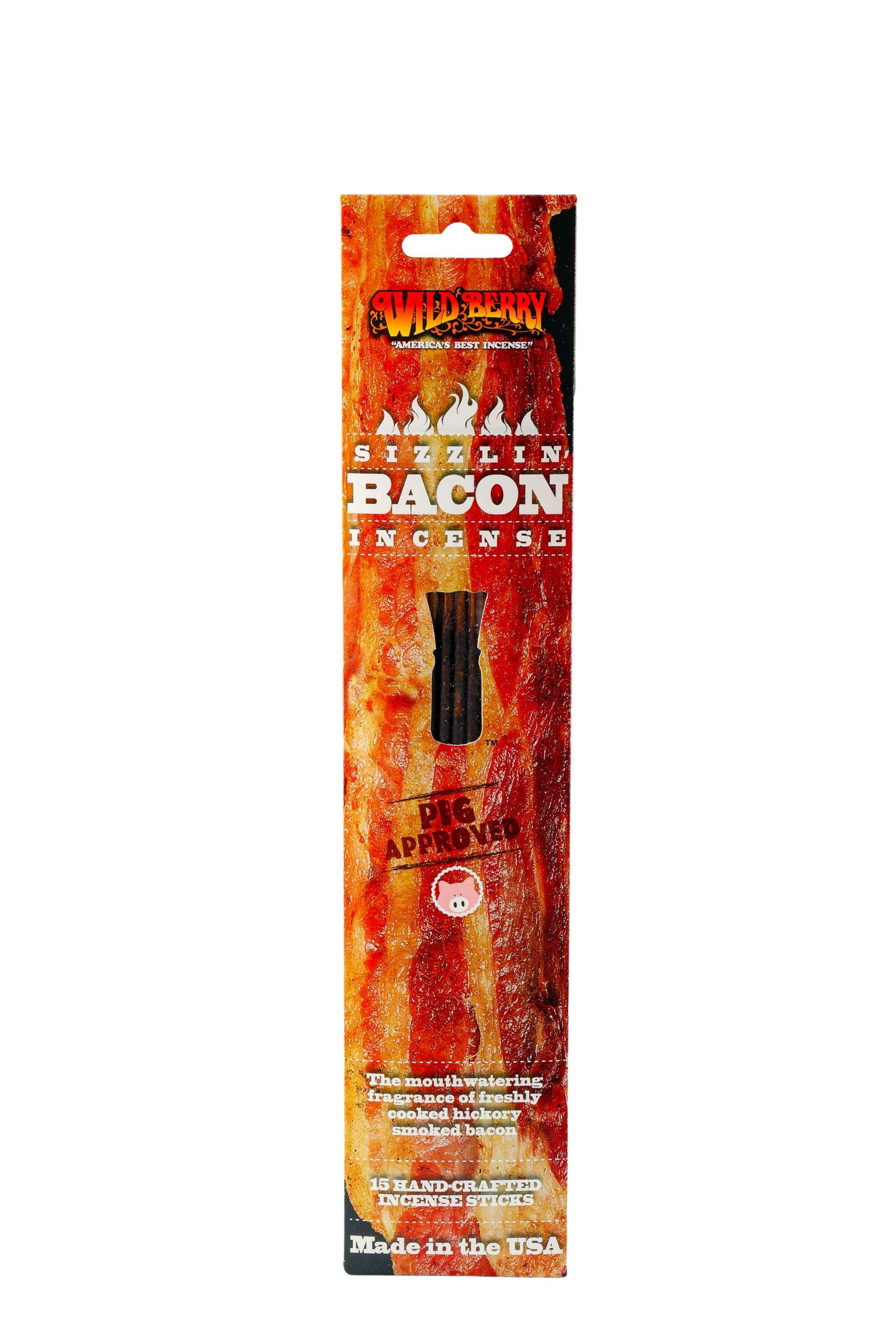 Wild Berry Incense Sizzlin' Bacon Package
