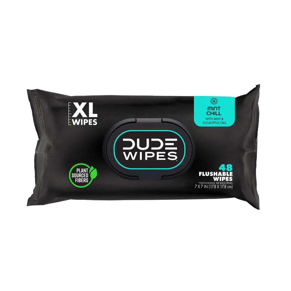 DUDE Wipes – Flushable Wet Wipes