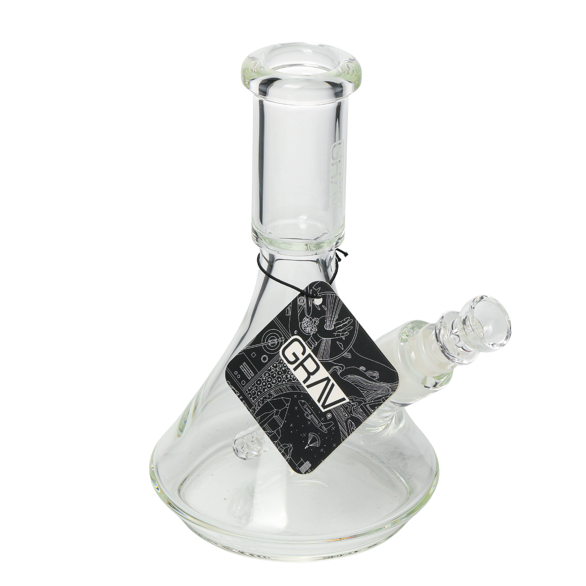 GRAV® Small Deco Beaker Bong