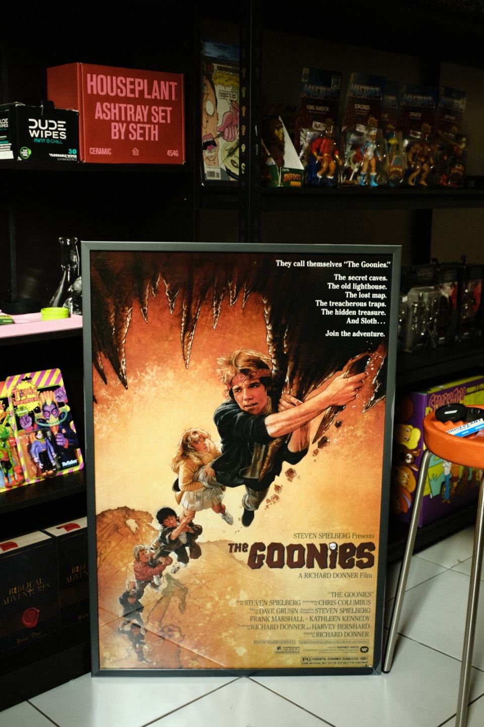 Goonies Movie Poster (FRAMED)