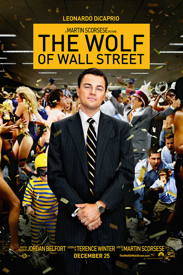 Wolf of Wall Street Movie Poster
